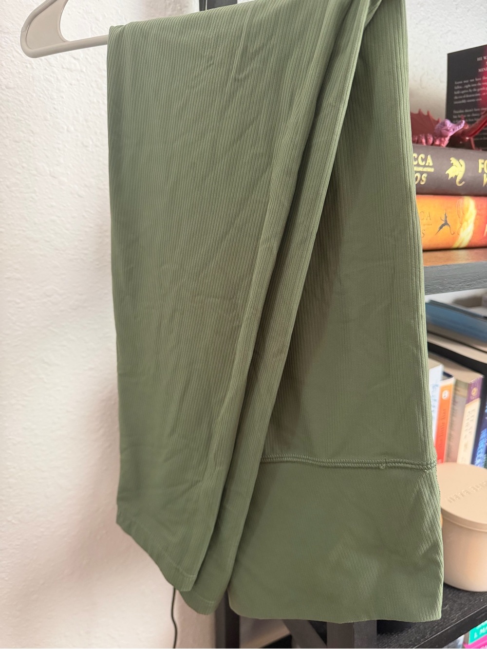 all in motion Olive Green ribbed leggings